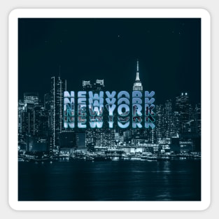 Global Cities: New York City-USA V02 Sticker